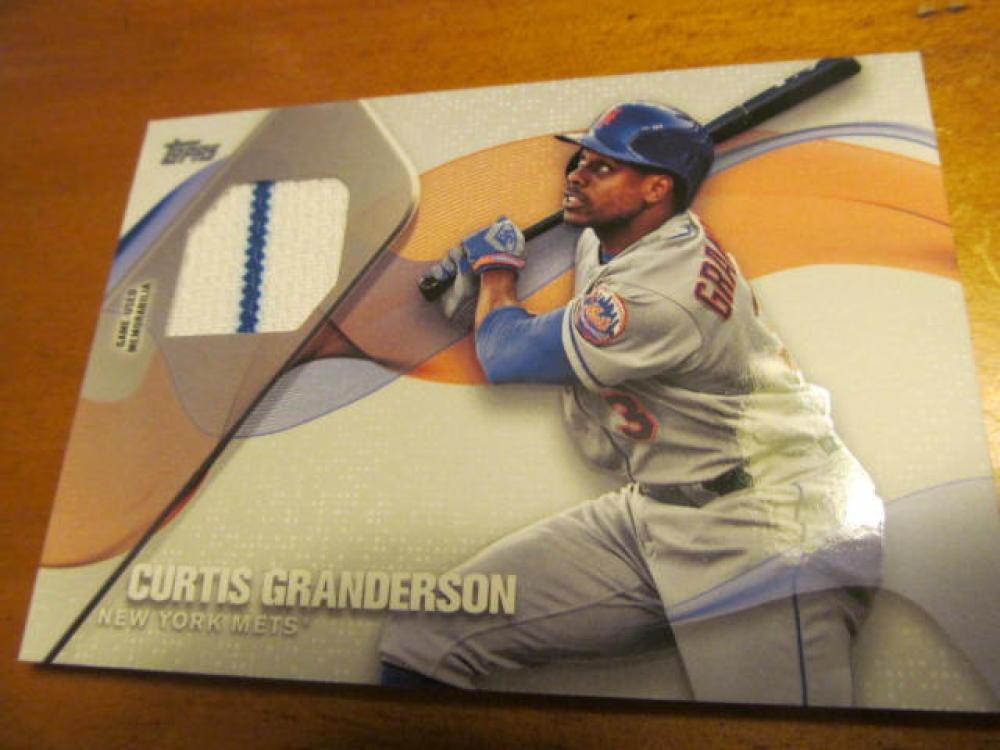 Curtis Granderson New York Mets 2017 Topps Jersey Card Mint