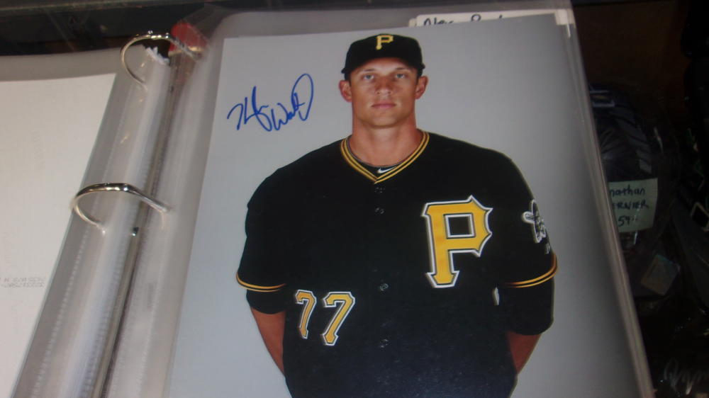 Kyle Waldrop Pittsburgh Pirates Signed 8x10 Photo COA  